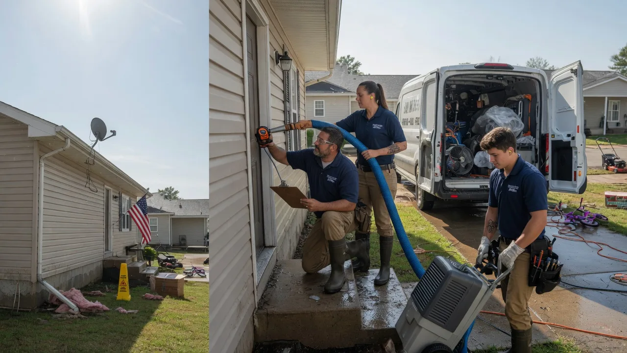 Ceiling Water Damage Restoration in Shelbina, MO near me
